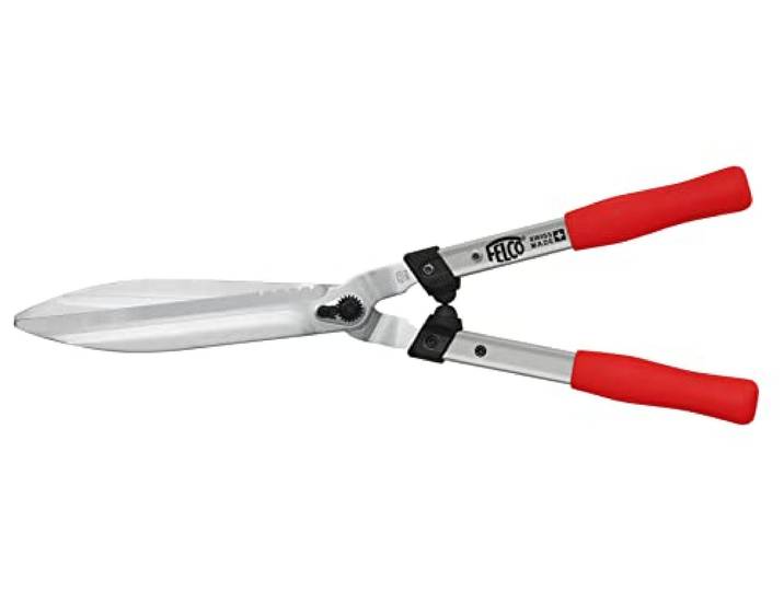 Felco Heggenschaar 57 cm geëxtrudeerde legering handgrepen vetbout tuinieren tuinbouw wijngaard bonsai vormsnoei olijfgaard professioneel tuinieren gemaakt in Zwitserland