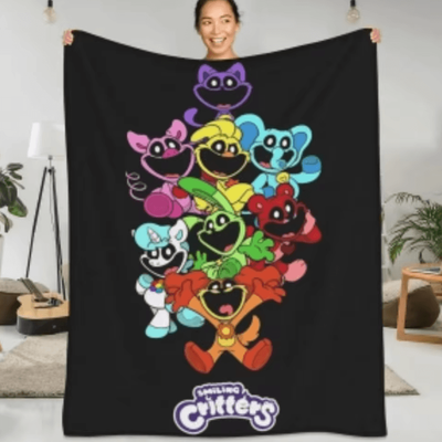 Inspire Curations CatNap DogDay 3D Cartoon Soft Kids Throw Blanket 3 130x150cm