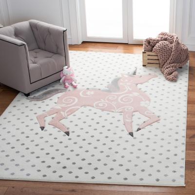 SAFAVIEH, Carousel Kids Mareke Unicorn Rug