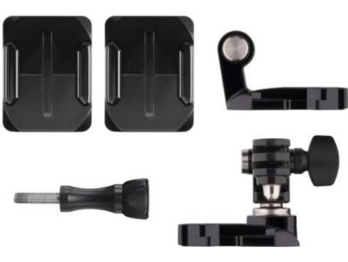 Gopro - Fixation Frontale + Latérale Pour Casque