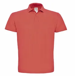 B&C Herren Piqué Polo ID.001 PUI10 pixel coral XS