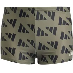 ADIDAS Kinder Badehose Logo Graphic Kids, Größe 128 in Braun Braun