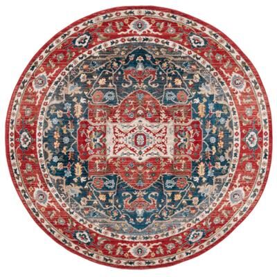 Safavieh Lauren Ralph Lauren Camille Traditional Medallion Rug Fringe