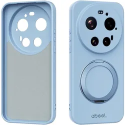 Abeel Xiaomi 17 Ultra - MagSafe Hülle mit Ringhalter & Standfunktion (Xiaomi 17 Ultra), Smartphone Hülle, Blau