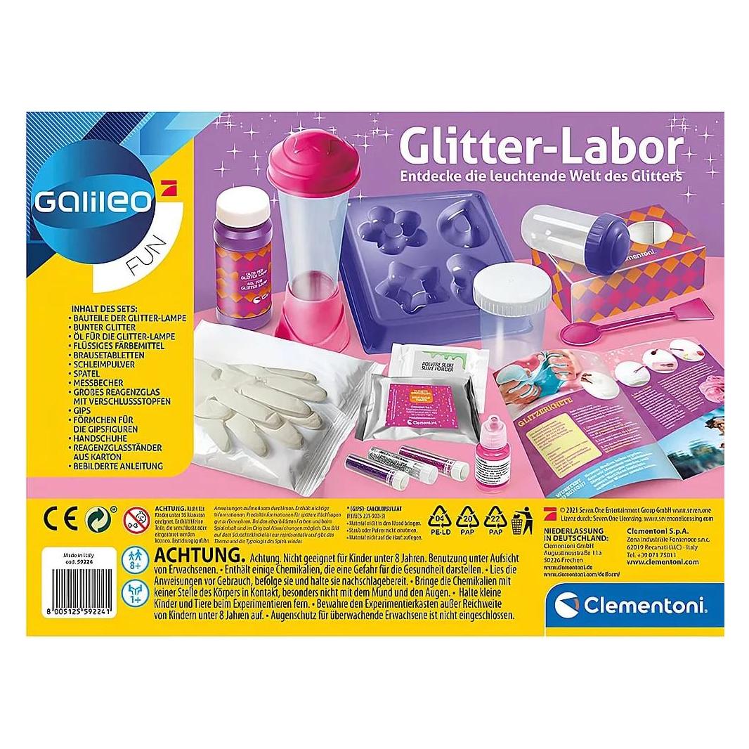 Clementoni GlitterLabor D (59224)