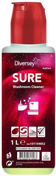 Sanitetsrent SURE Washroom Cleaner AC 1L