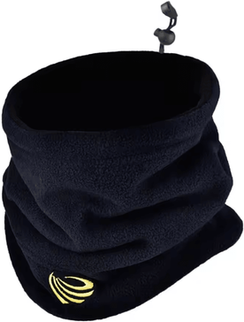Inspire Curations Winter Fleece Neck Gaiter Thermal Ski Face Cover & Windproof Outdoor Mask navy Blue