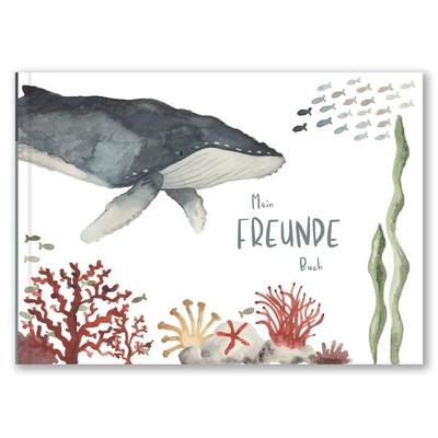 Freundebuch Kindergarten und Schule - Meer, Gebundene Ausgabe von Elliet, Papierfreunde, 978-3-948816-05-6