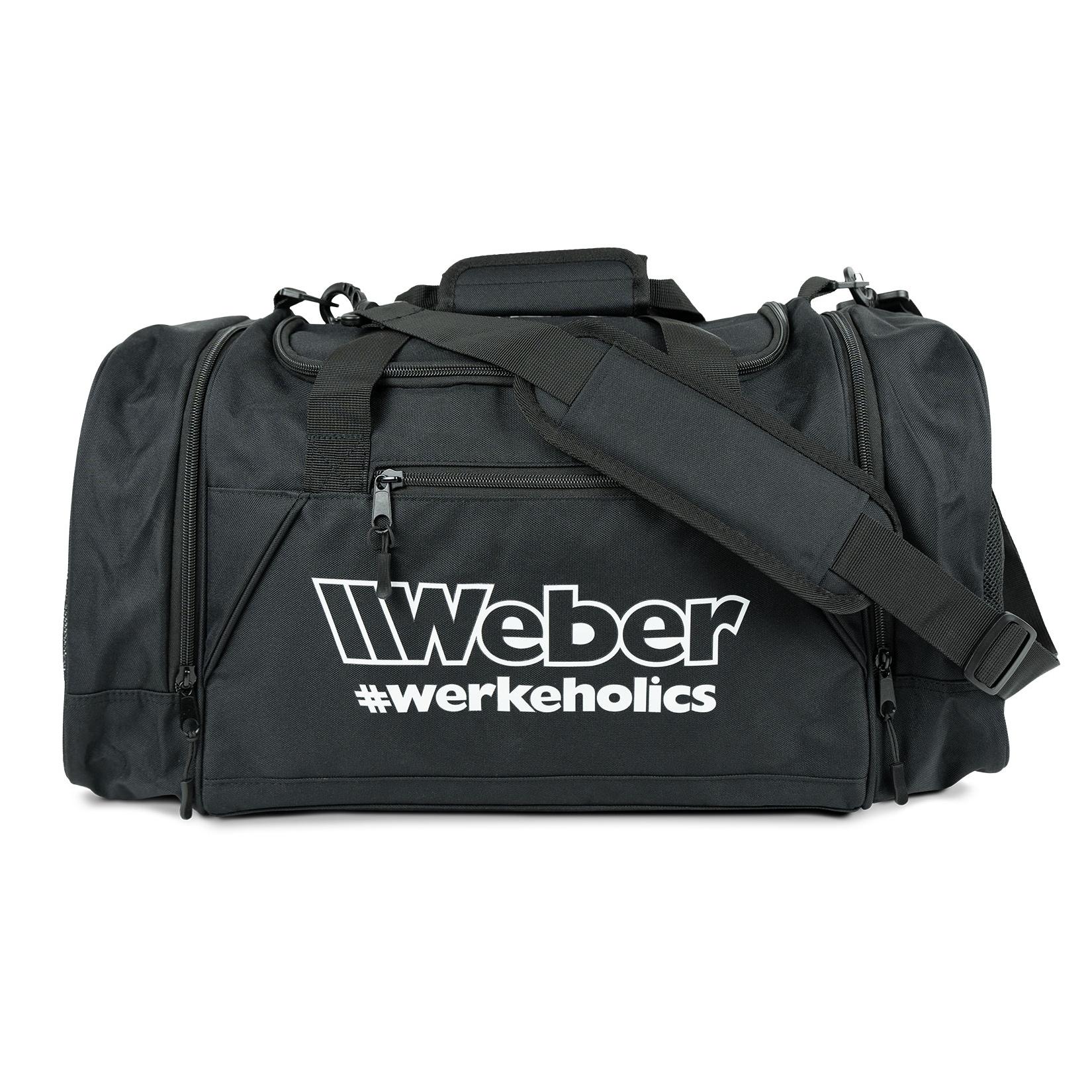 Weber #Werkeholics Reisetasche schwarz