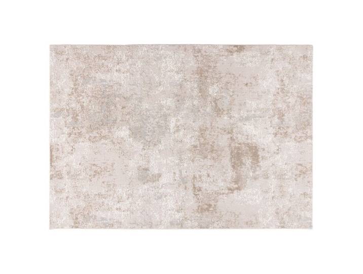 Telio - tapis rectangulaire motif relief - taupe - 80x150cm