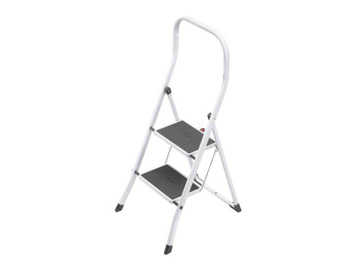 Marche pied 2 marches design pliable en acier Hailo Safety