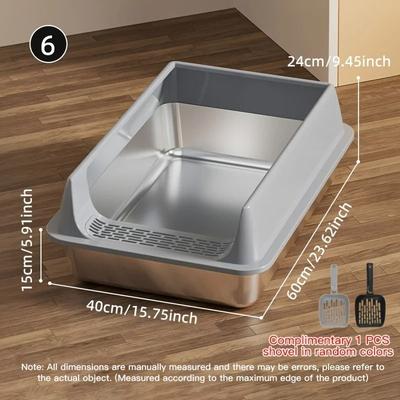 Uplifted Finds Semi Enclosed Titan Shield Stainless Steel System gray 6