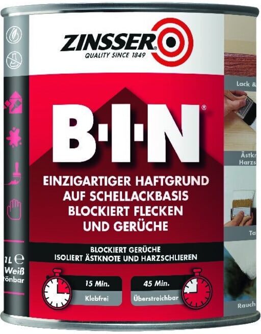 ZINSSER BIN 1L ; RUST-OLEUM (851.DE.1)