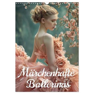 Märchenhafte Ballerina (Wandkalender 2027 DIN A3 hoch), CALVENDO Monatskalender