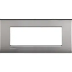 Legrand LNC4807NK Abdeckrahmen LIVINGLIGHT AIR, 7-modulig, Farbe: Nickel
