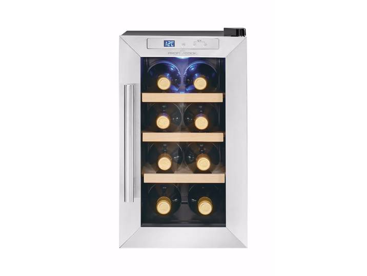ProfiCook WK 1233 Weinkühlschrank – Weinkühlschrank freistehend – schwarz