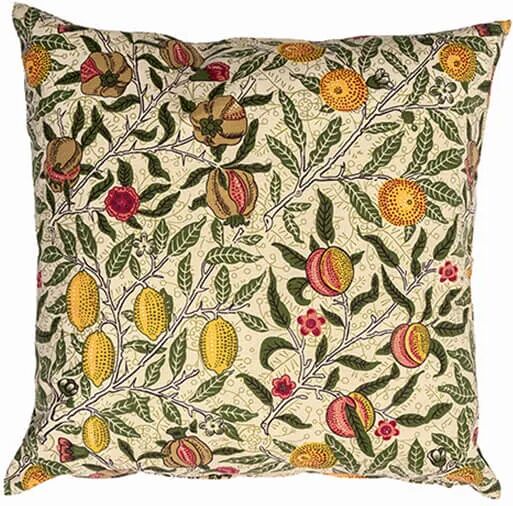 William Morris Fruit Cushion And Poly Pad
