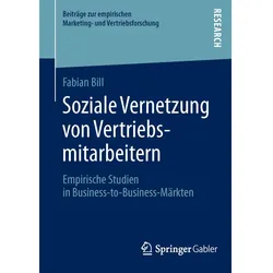 Soziale Vernetzung von Vertriebsmitarbeitern, Fachbücher von Fabian Bill