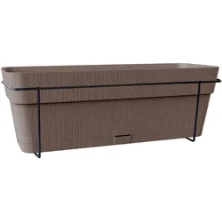 Lumarko, Blumentopf, Balcony set with automatic watering system and metal support