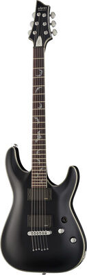 Schecter Damien Platinum 6 SBK Mattschwarz