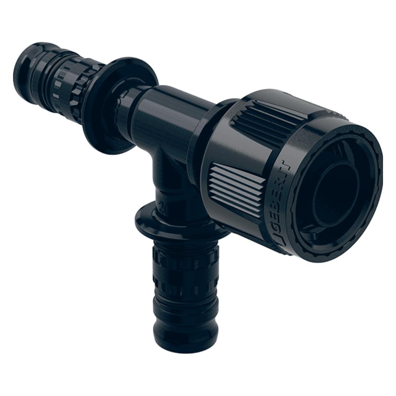 Geberit bergangs-T-Stück Mepla d 16, MF20, mit MasterFix, Abzweig, PVDF (T-Verbindung) (80148987)
