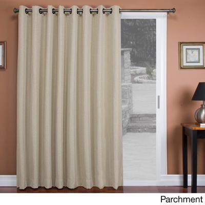 Ricardo "Tacoma Double-Blackout Grommet Patio Curtain Panel - 106""w x 84""l - 106""w x 84""l"