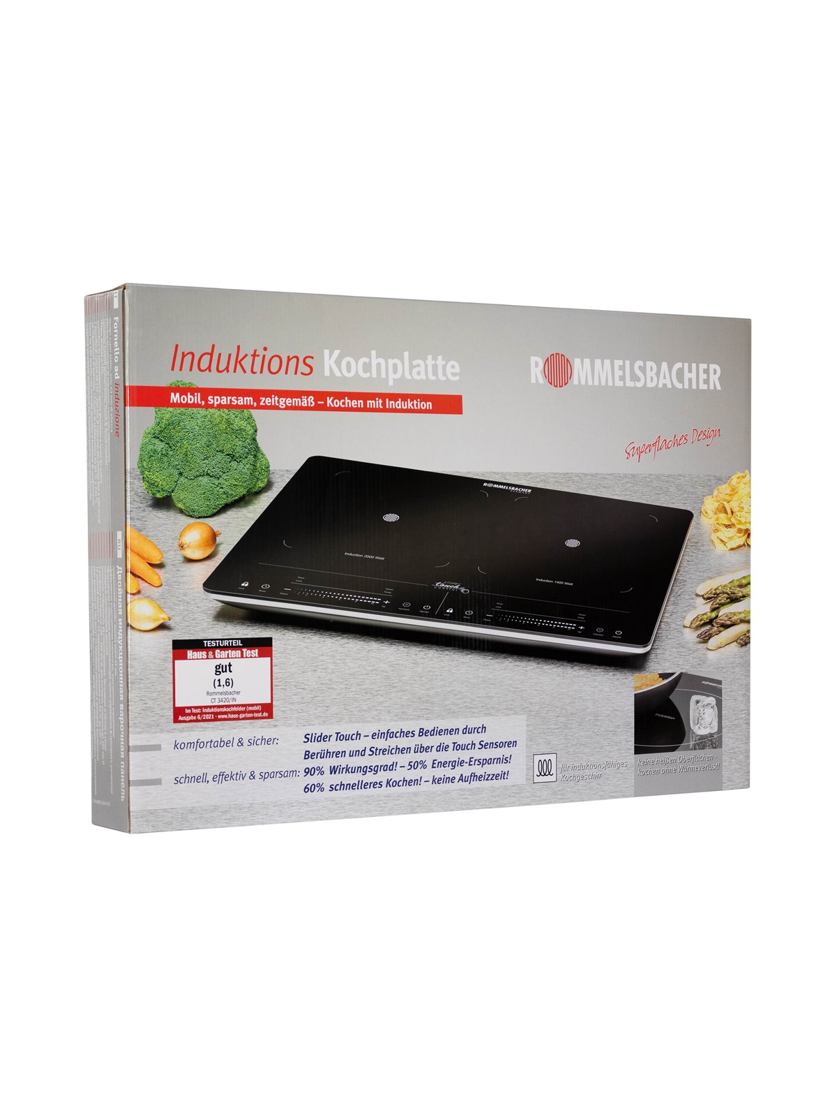 ROMMELSBACHER CT 3420/IN - induction hot plate - black