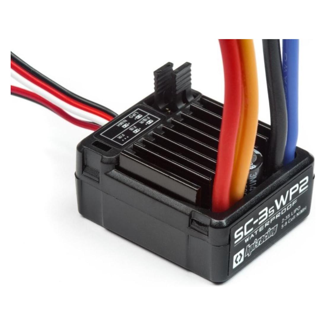 HPI Sc-3swp2 Waterproof Electronic Speed Control With T-Plug (120075)
