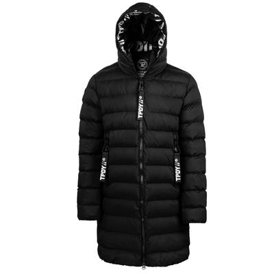 Parka TRUEPRODIGY "Chester Reflektierender Innenkragen", Herren, Gr. S, schwarz, Obermaterial: 100% Polyester PES., slim fit, Jacken Parka