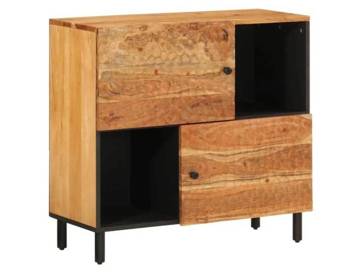 Enfilade & bahut - ORVEL - Armoire latérale - 80x33x75 cm - bois massif d'acacia 61523