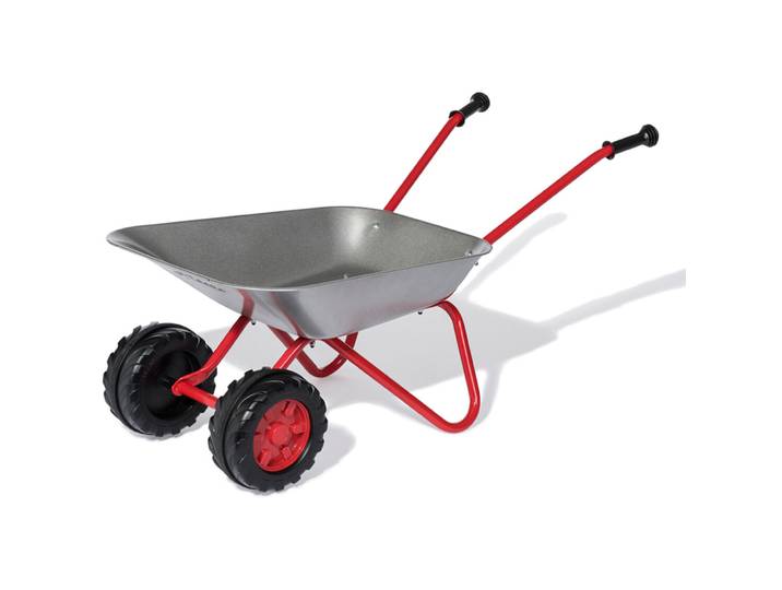 Metallschubkarre Rolly Toys Rot Kunststoff
