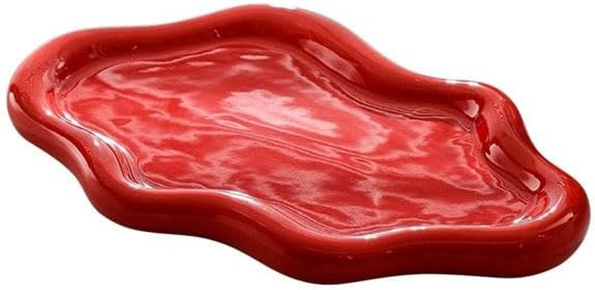 Keramiek Dienblad Wolkvorm voor het opbergen van sieraden