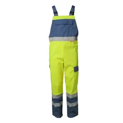 Multinorm Latzhose "MAJOR PROTECT" gelb/kornblau - 42 - gelb