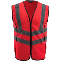 MASCOT Wingate Warnweste Hi-vis Rot Hi-vis Rot L - 50145-982-222-L - Hi-vis Rot