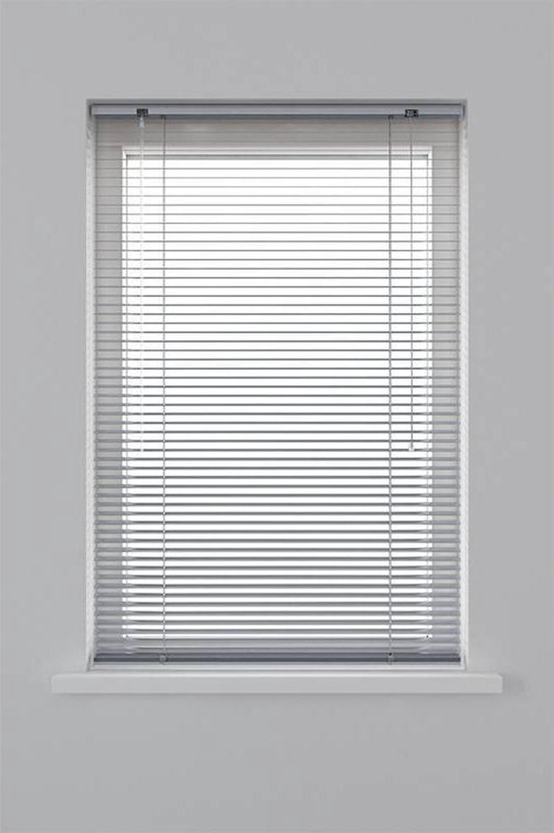 Decosol aluminium jaloezie 25mm - zilver - B: 180 cm, H: 180 cm
