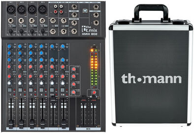 the t.mix xmix 802 USB Case Bundle Schwarz