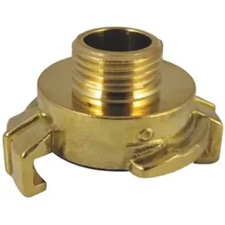 AquaCraft Schlauchkupplung 1 Zoll AG 1001000037 messing, (außen ca.33mm)