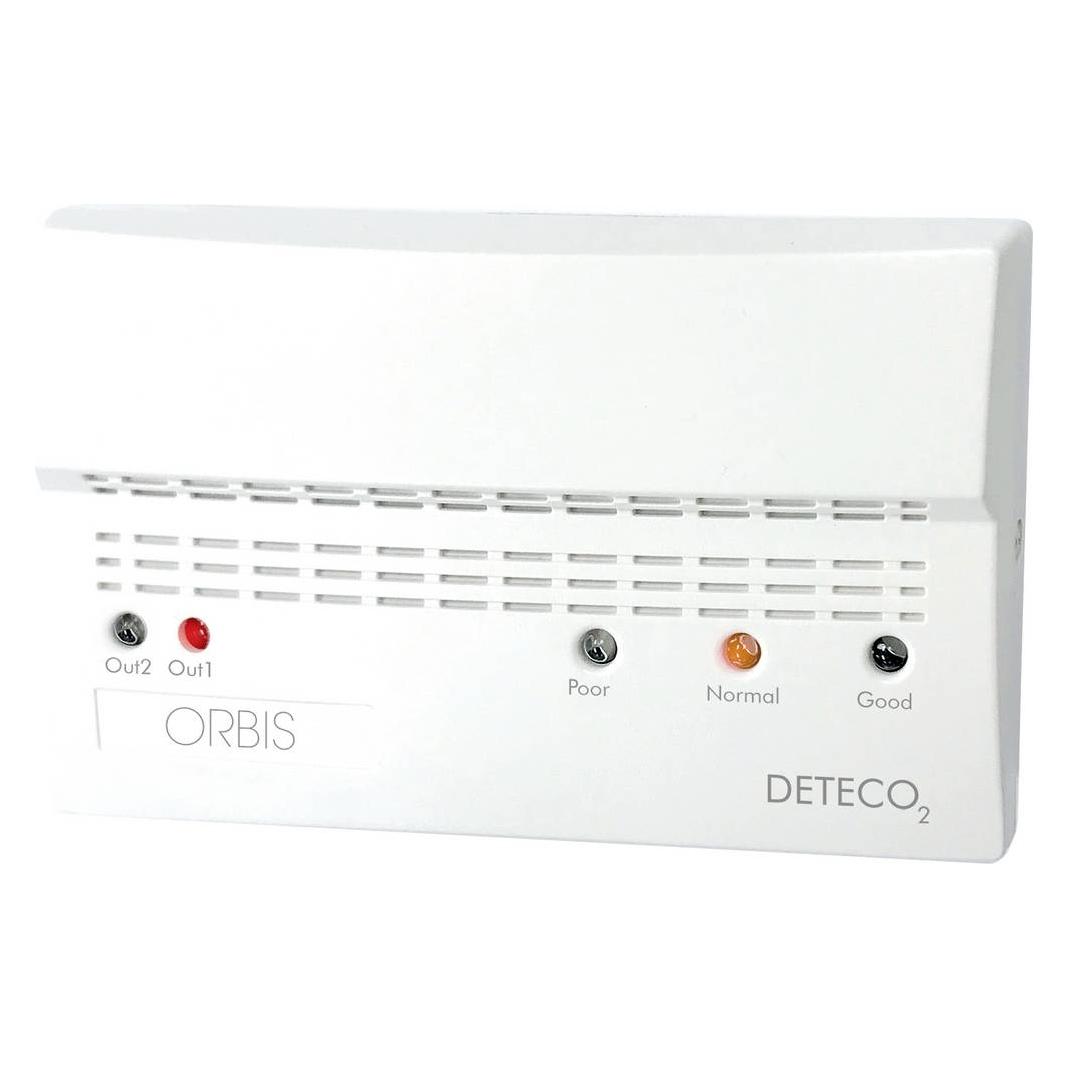 Orbis Zeitschalttechnik CO2-Melder CO2 Messgerät 0 - 2000 ppm kalibriert Werkss (OB960001)