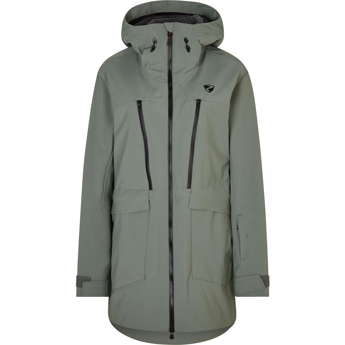 Ziener Thala Lady Jacket Freeride green mud (840) 40 234114-840-40