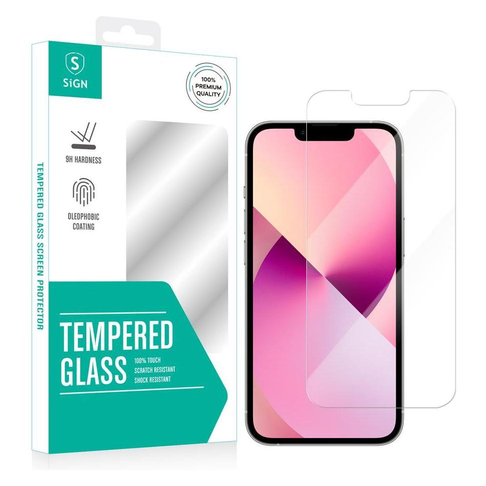 SIGN Screen Protector Tempered Glass for iPhone 13 Mini (Apple iPhone 13 mini) (SN-CGIP13M)