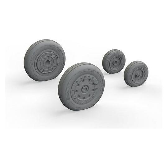 Eduard F-4B wheels for TAMIYA (648682)