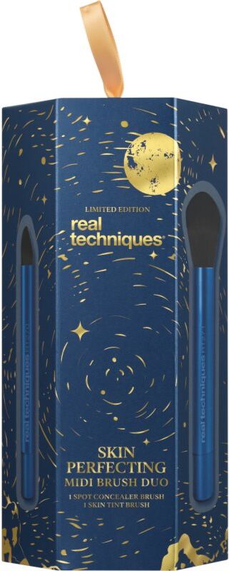 Real Techniques Holiday Skin Perfecting kit de pinceaux visage