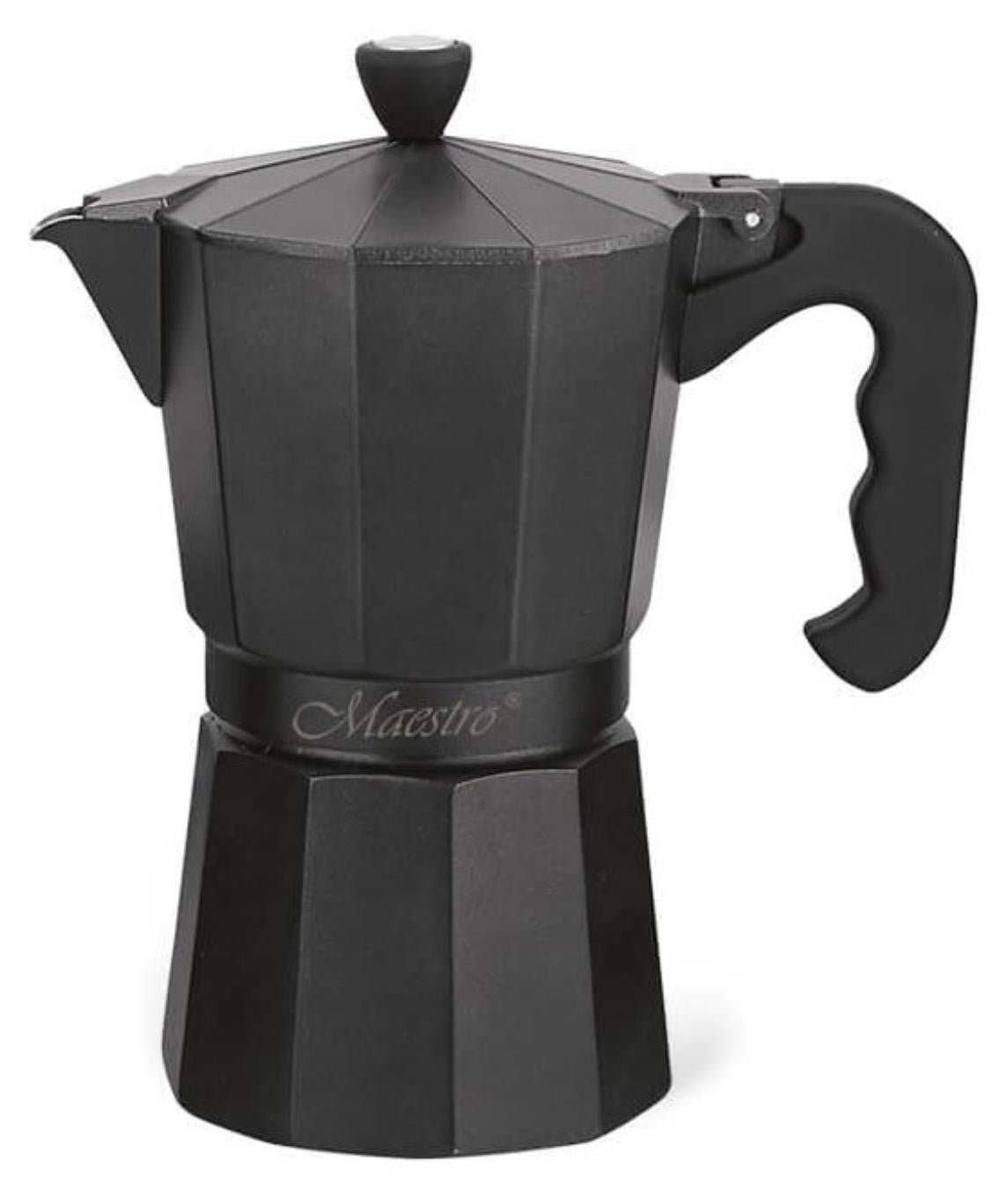 Maestro gas koffiezetapparaat 300ml zwart MR16666BLACK