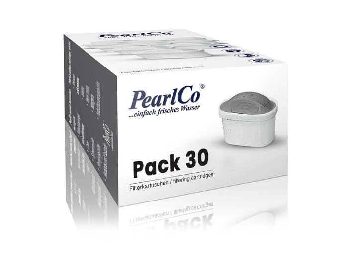 perlopur Wasserfilter unimax Protect+ Filterkartuschen für verstärkten Kalkschutz, Zubehör für perlopur, pearlco, BRITA Maxtra und baugleiche Systeme