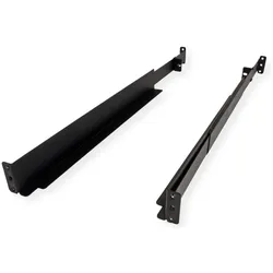 Value KVM-Konsole mit KVM-Switch - 8 Anschlüsse - USB - Grossbritannien - 48 cm (19"), KVM Switch, Schwarz