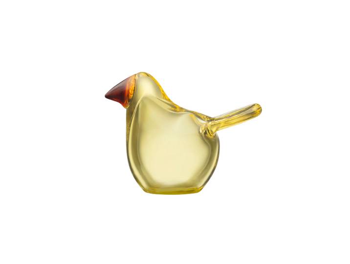 Iittala Birds by Toikka Fliegenschnäpper Zitronenkupfer