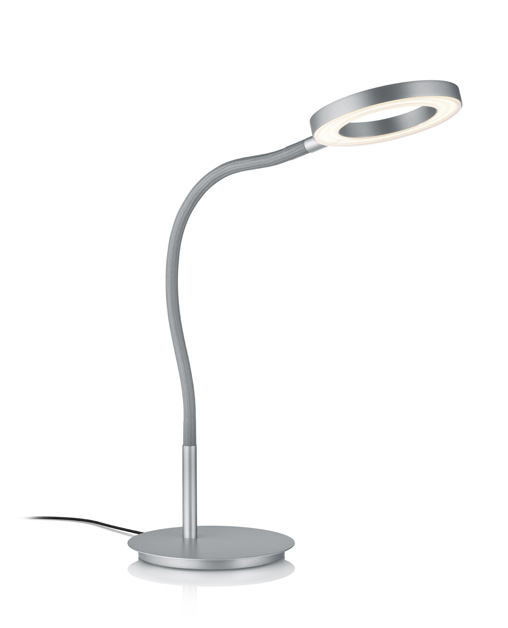 GKS Knapstein LED-Tischleuchte TESSA-T-Flex Nickel matt 61.631.53 4250035837102