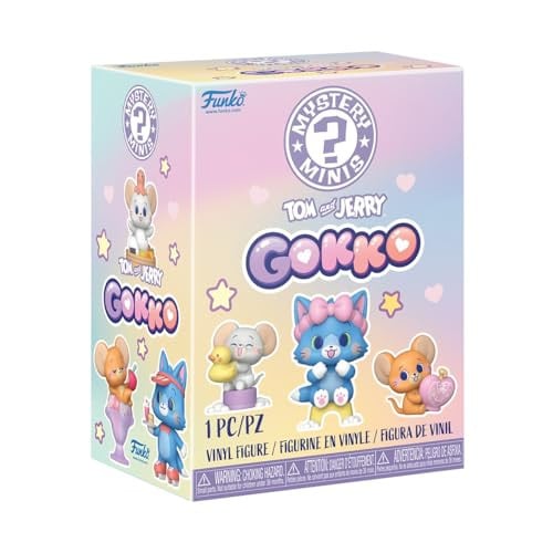 Funko Mystery Mini Tom & Jerry Gokko minifiguur displayverpakking met 12 stuks