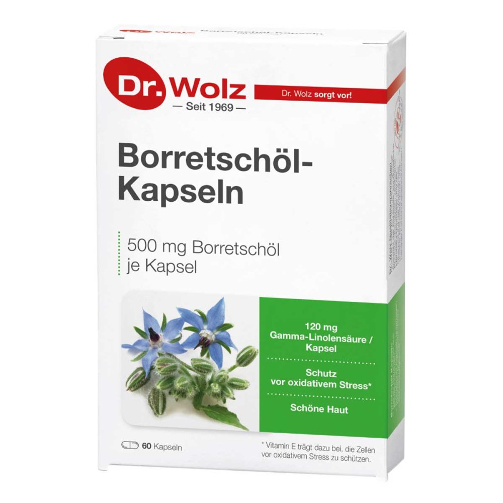 Dr. Wolz Zell GmbH Borretschöl Kapseln Doktor wolz 04447726