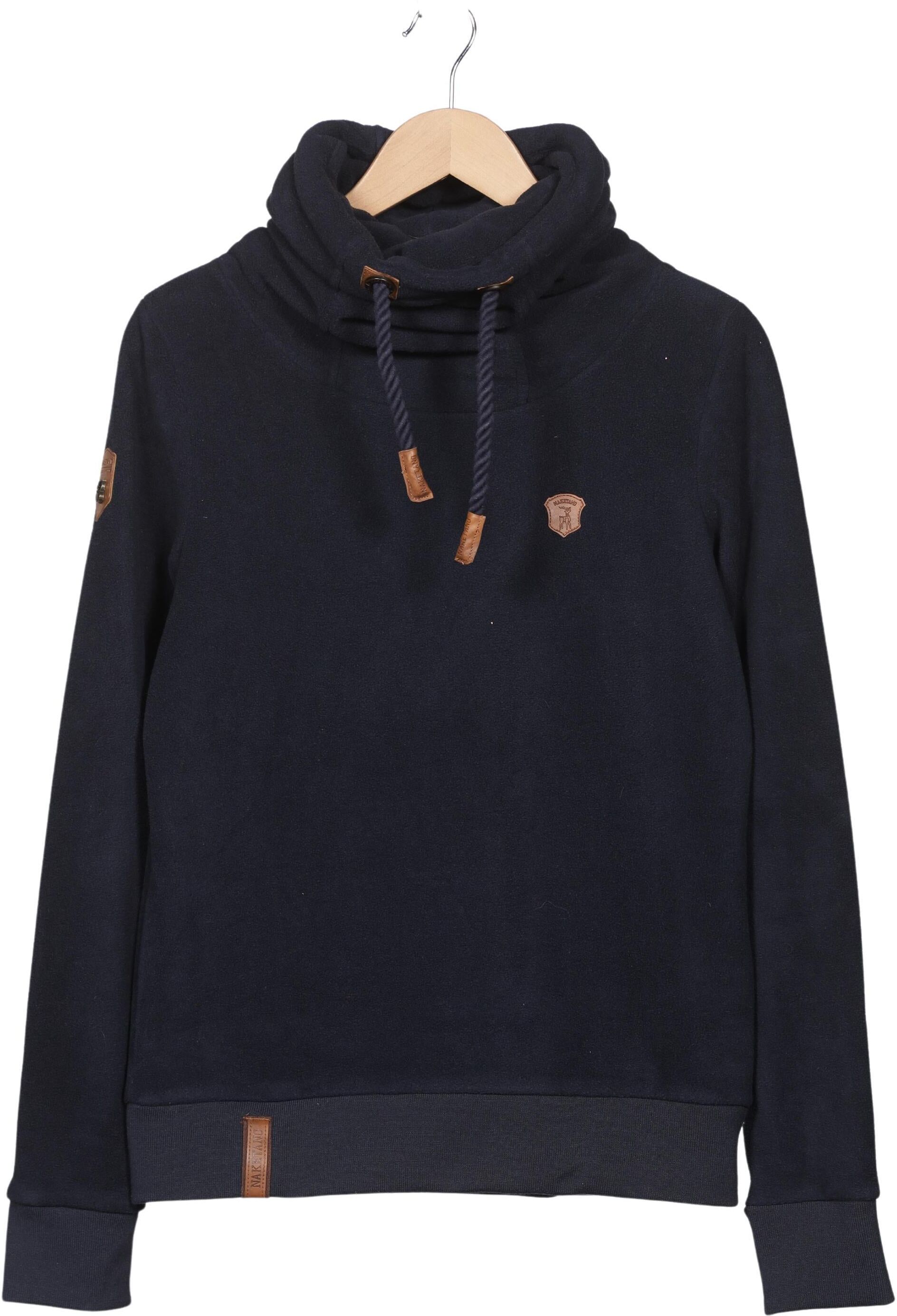 Naketano Damen Sweater, Marineblau, Gr. M, Synthetik - Second Hand